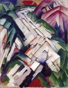 Franz Marc Gebirge oil painting on canvas